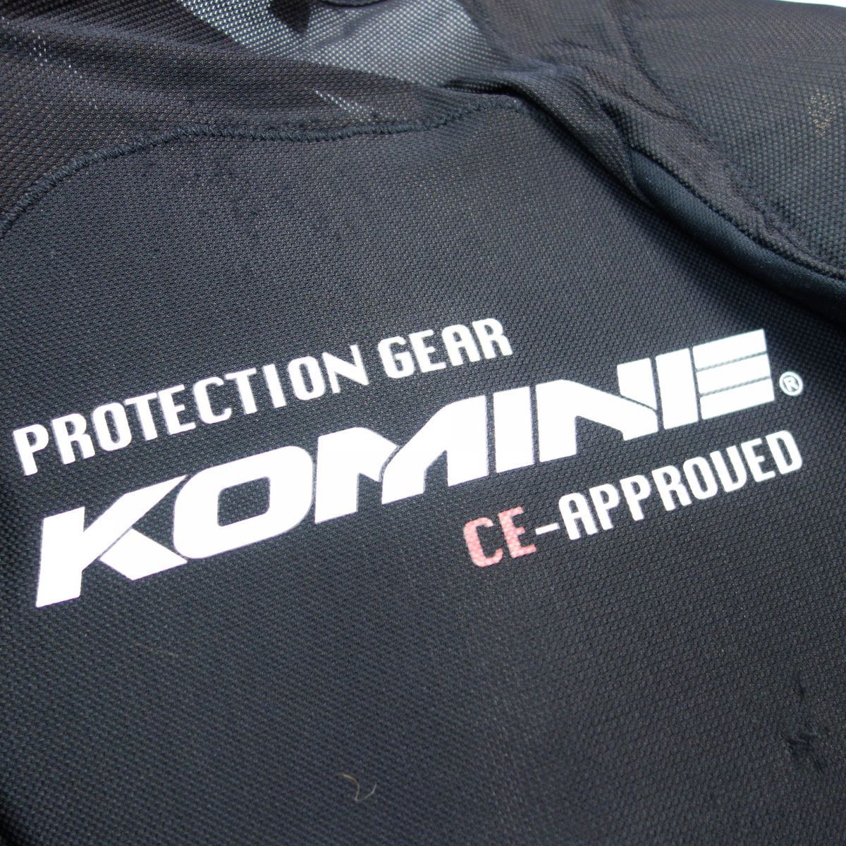 KOMINE コミネ SK-693 CEアーマードトップインナーウェア プロテクター 黒 メンズ M バイクウェアの画像8