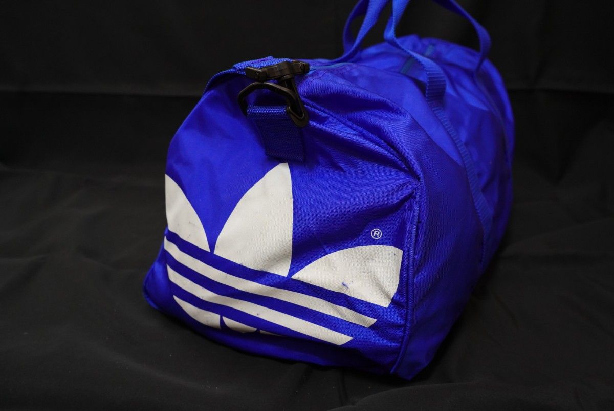 【中古】アディダス デサント ボストンバッグ ナイロン adidas スポーツバッグ