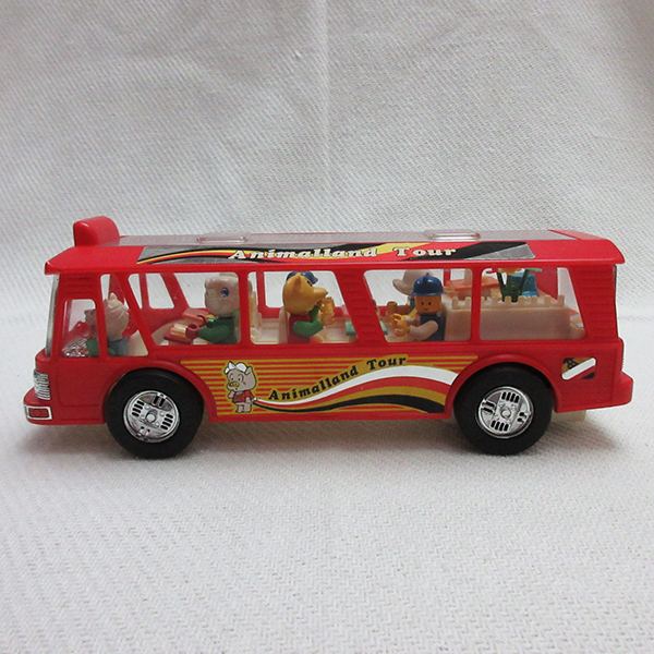 ■Animalland Tour アニマルランド ツアー レゴ LEGO バス フリクション ミニカー DAE-AIND ヴィンテージ レトロ_画像5