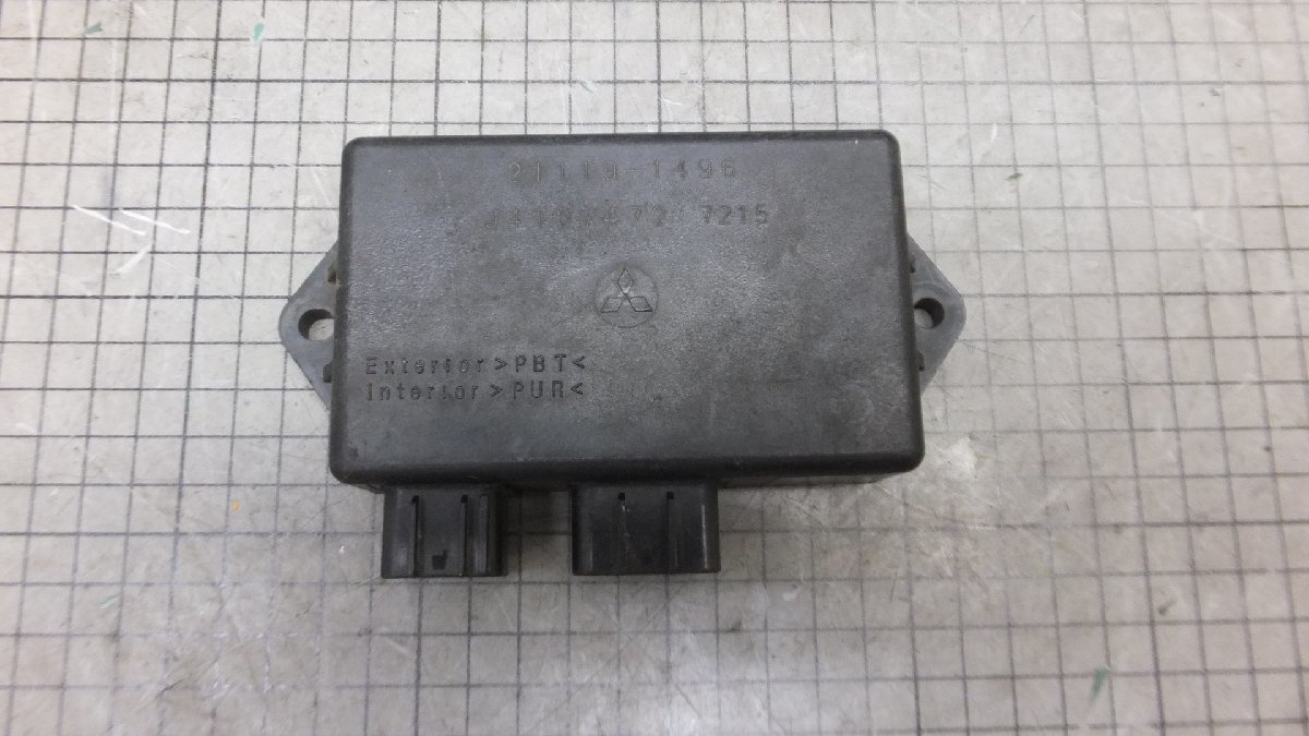 CY FZ400 4YR CDI igniter 21119-1496 J4T07472-7215 MITSUBISHI JUNK inspection out of print rare that time thing FZR