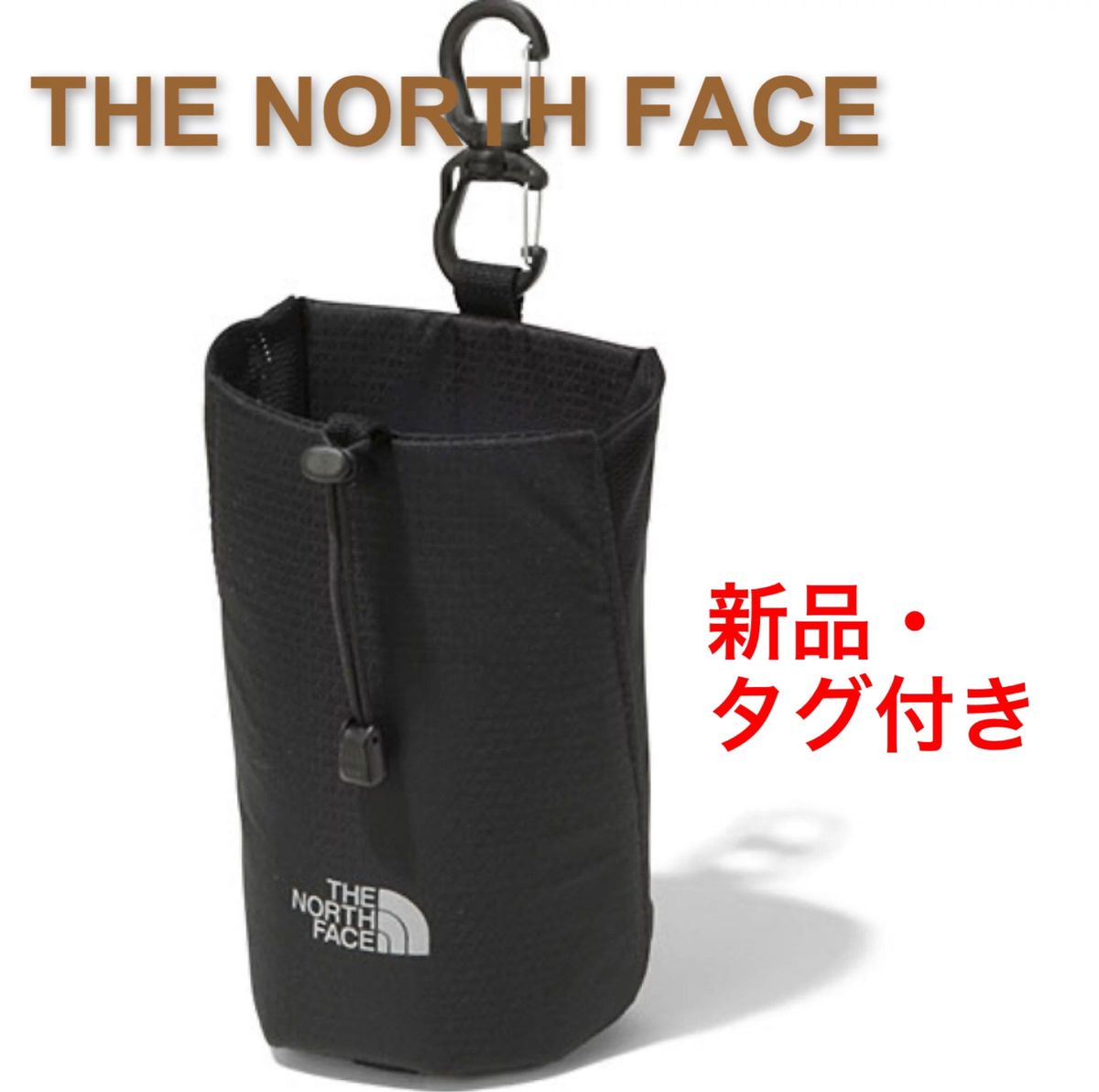 新品タグ付き☆THE NORTH FACE ザ・ノースフェイス ボトルポケット/ブラック☆