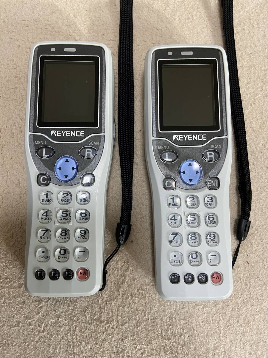 【 動作確認済 】ハンディターミナル KEYENCE BT-600 ２台セット_画像1