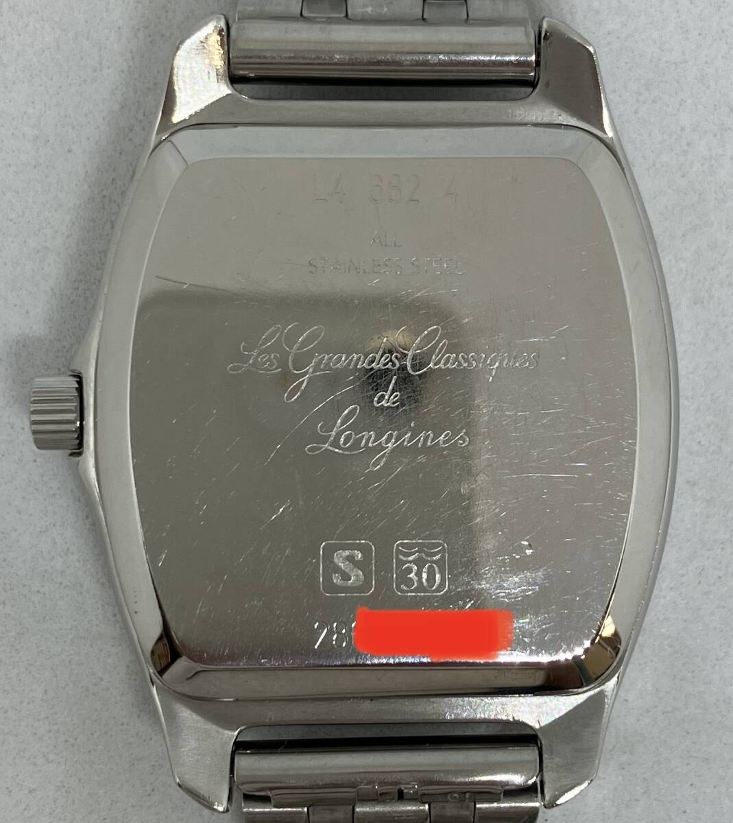 大人も着やすいシンプルファッション LONGINES ロンジン グランドクラシック L4 682 4 スクエア 自動 グランドクラシック