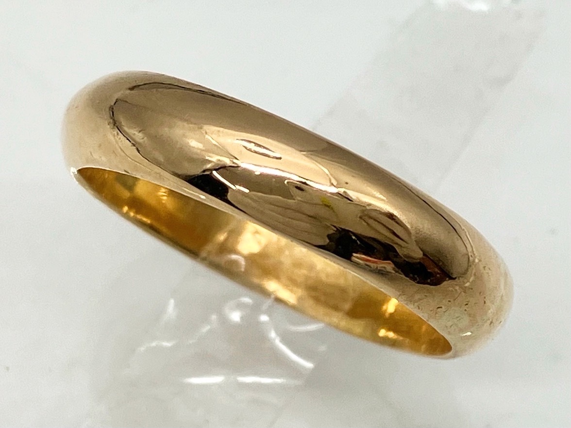 【人気商品】 K18 #16/5.6g/甲丸リング 店舗受取可 ゴールド