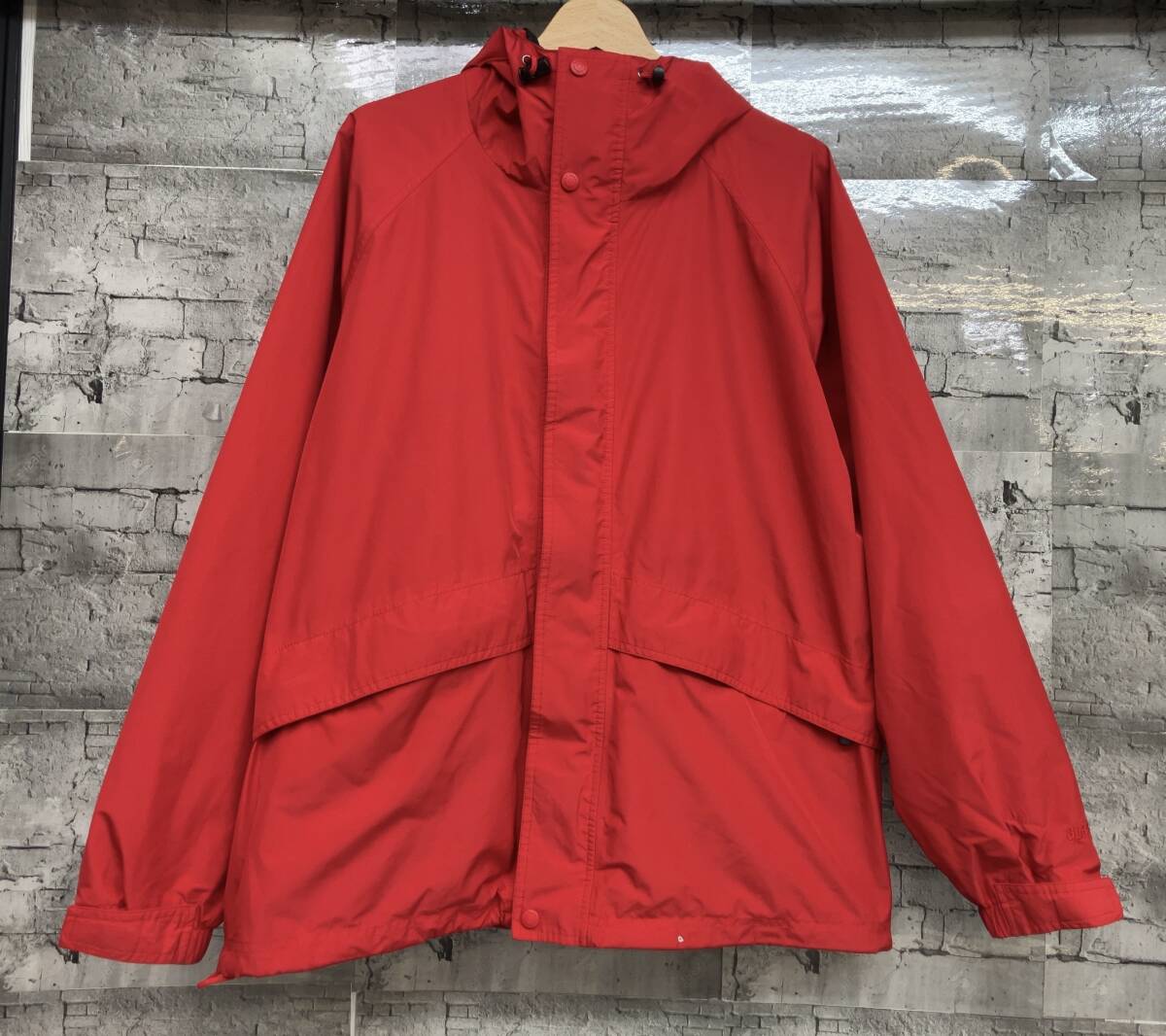 最安値に挑戦! L.L.Bean エルエルビーン GORE-TEX NYLON JACKET ゴアテックス ナイロン ジャケット サイズL レッド 男性用