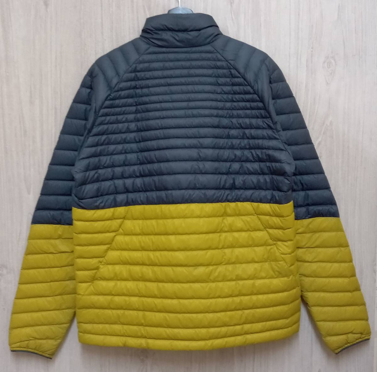 Patagonia/パタゴニア/ダウンジャケット/ALPLIGHT Down Pullover/85550/グレー系×イエロー系/Lサイズ_画像2