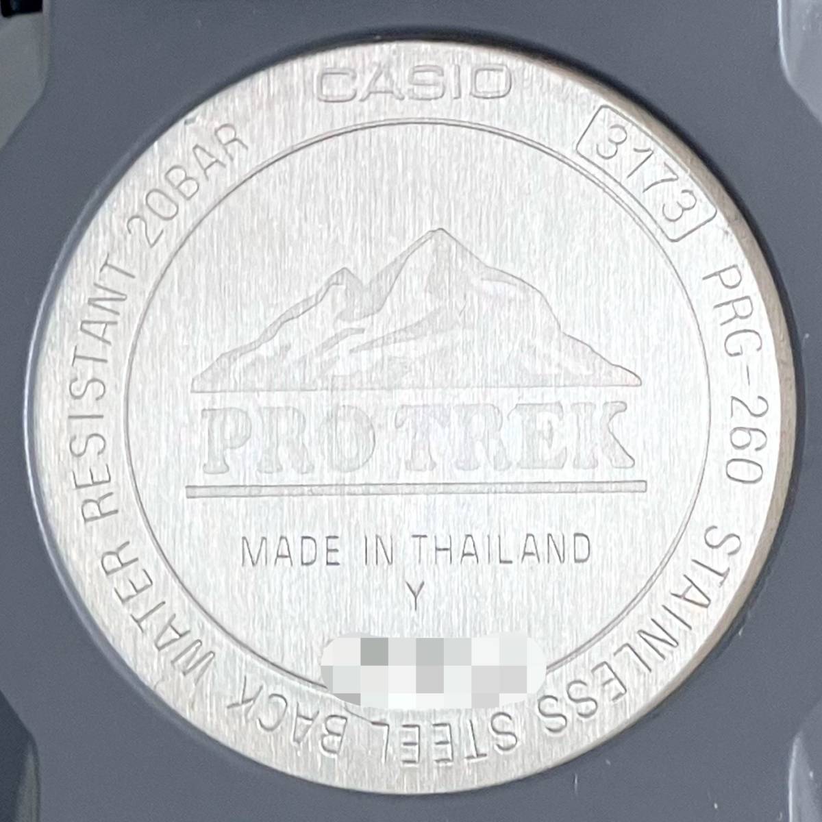 CASIO Casio PROTREK Protrek PRG-260 солнечный корпус только наручные часы 