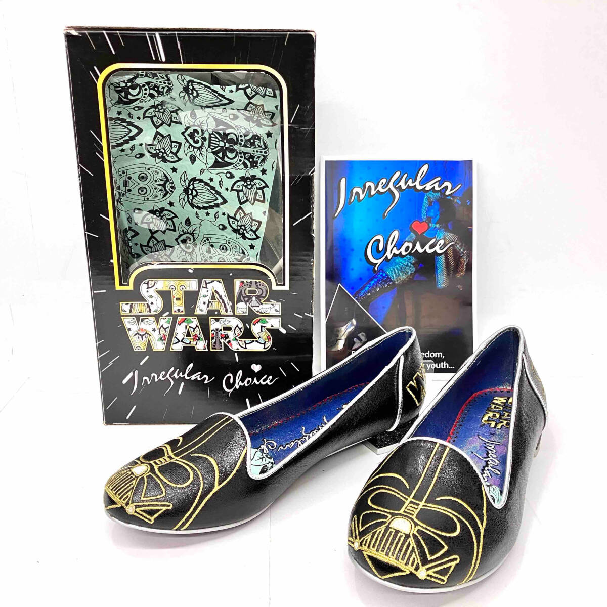 STAR WARS スターウォーズ × Irregular Choice イレギュラーチョイス DARTH VADER ダース・ベイダー パンプス コラボ 8インチ