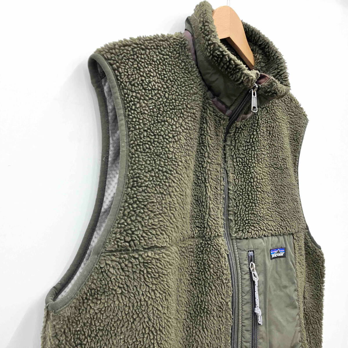 patagonia パタゴニア CLASSIC RETRO X VEST クラシック レトロX フリース ベスト アウトドア マウンテン 23044 アメリカ製 USA製 サイズL_画像4