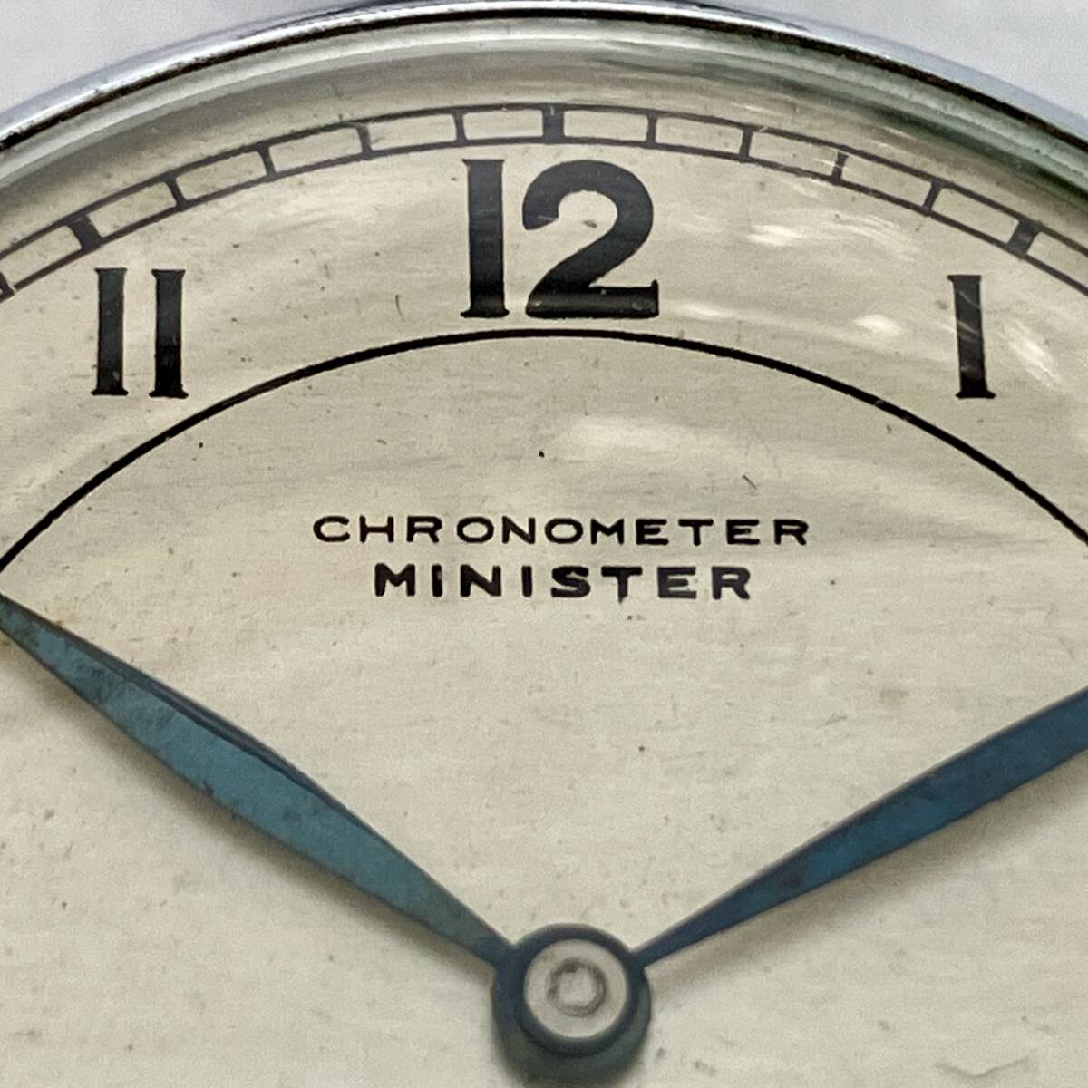 ジャンク MINISTER ミニスター CHRONOMETER クロノメーター 懐中時計 手巻の画像4