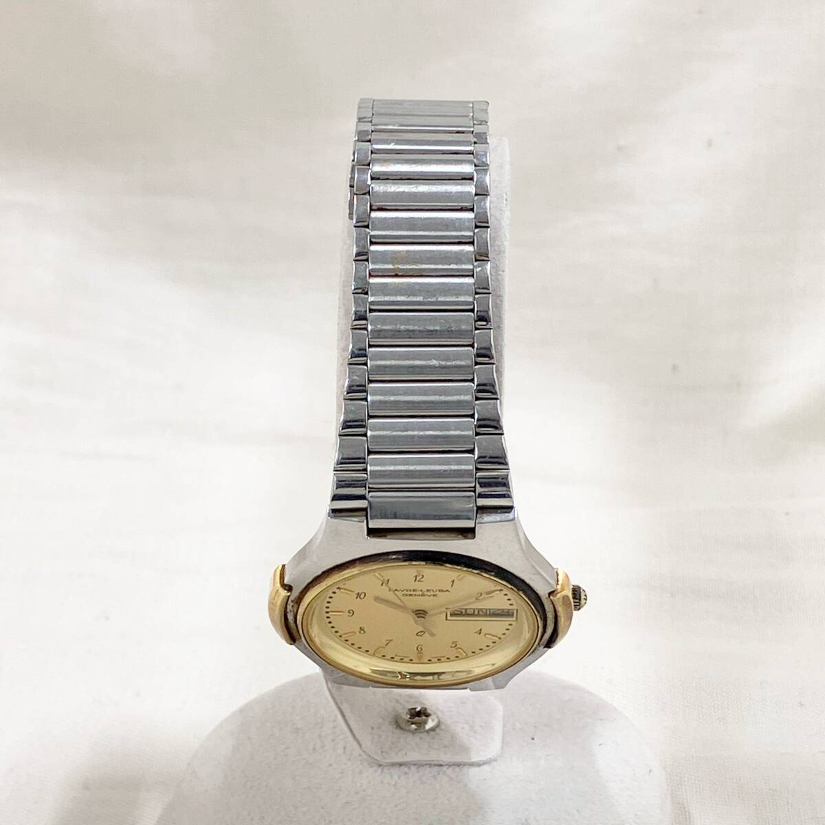 ［ジャンク］ FAVRE-LEUBA ファーブル ルーバ 3190-53 クォーツ式 本体のみ 腕時計_画像4