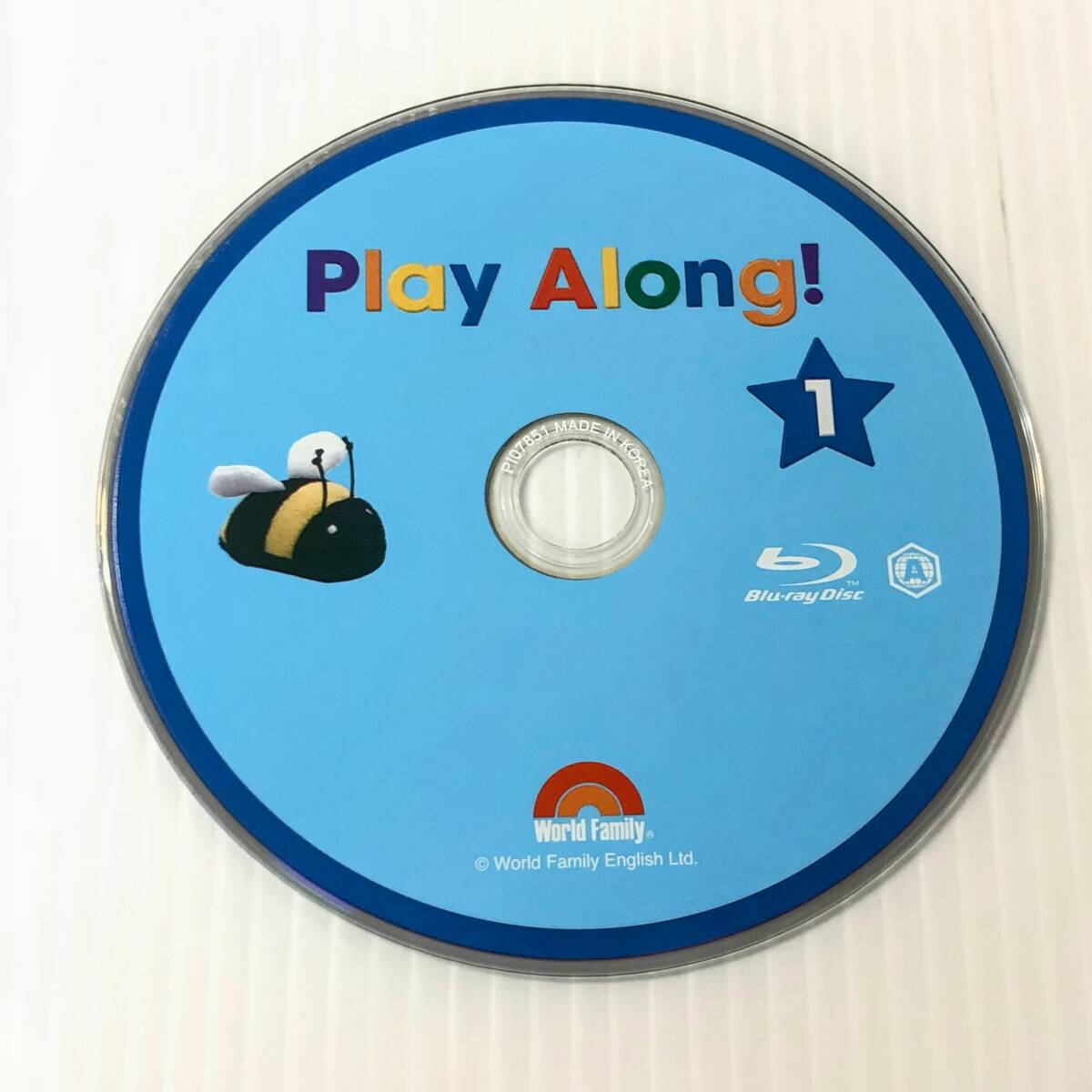 1円～ プレイアロング Blu-ray 最新 2019年購入 未開封有 p-435 ディズニー英語システム DWE ワールドファミリー クリーニング済み中古_画像2
