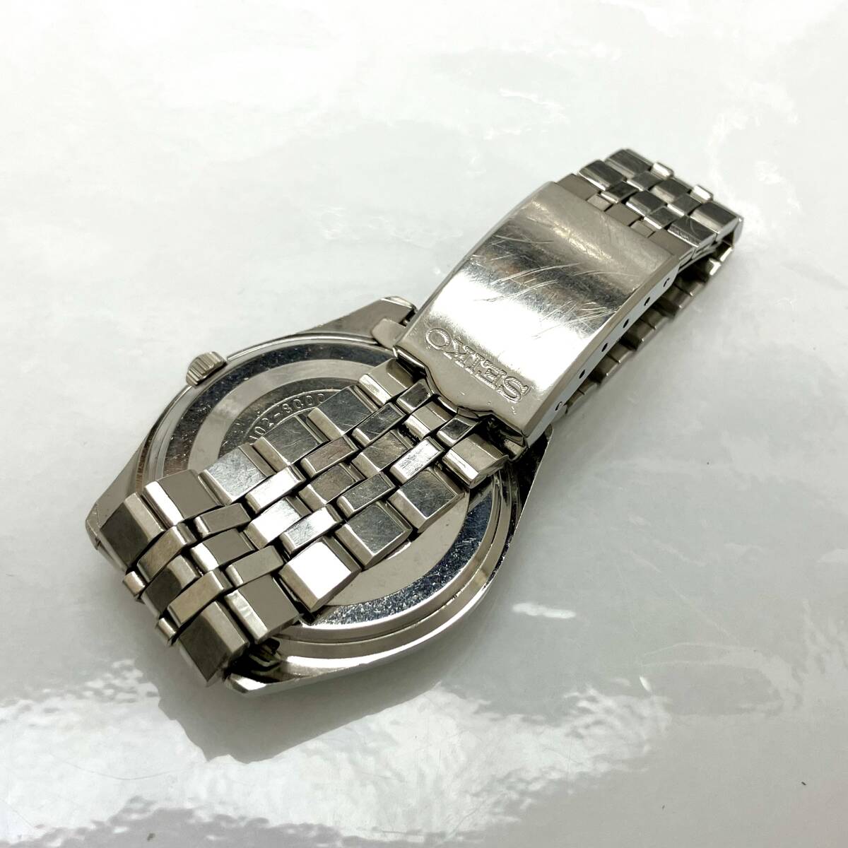 ジャンク SEIKO セイコー スカイライナー 21石 6102-8000 手巻 腕時計 稼働品_画像3