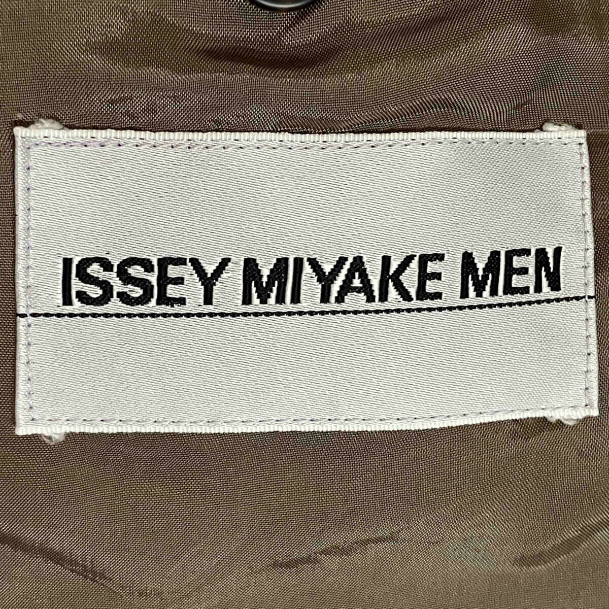 ISSEY MIYAKE イッセイミヤケ コットン バンドカラー ジャケット ME73-FD155 サイズL_画像8