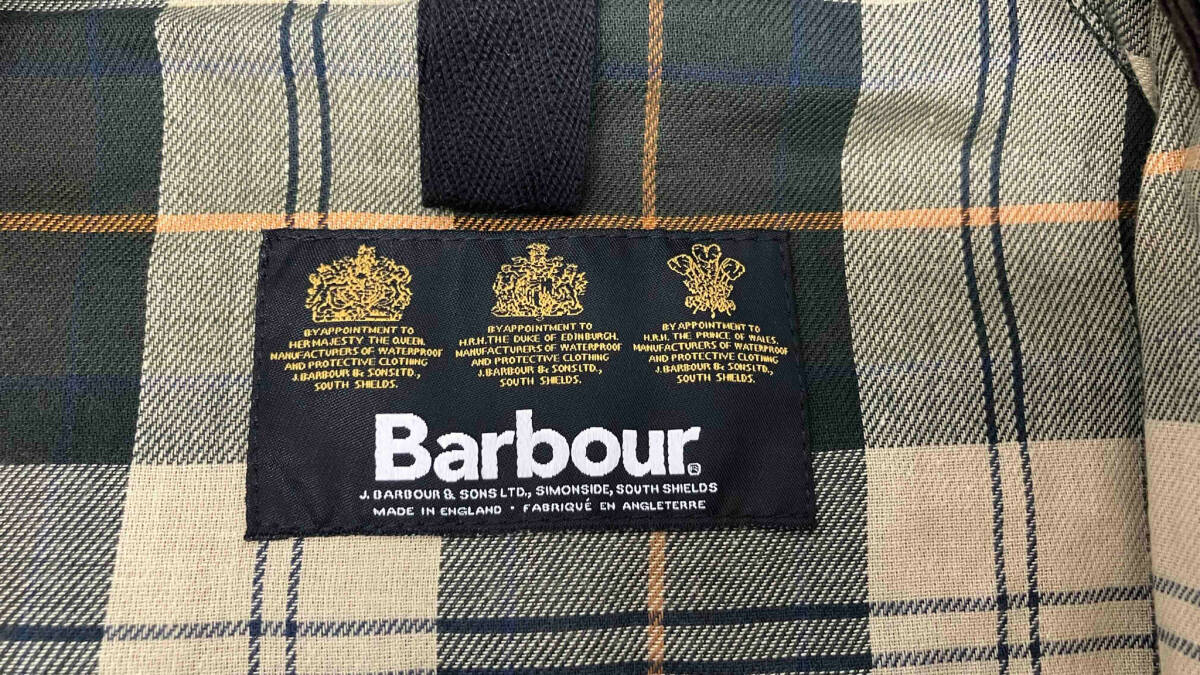 ☆ BARBOUR バブアー オイルドジャケット 2102097 サイズ38 モスグリーン 通年_画像8