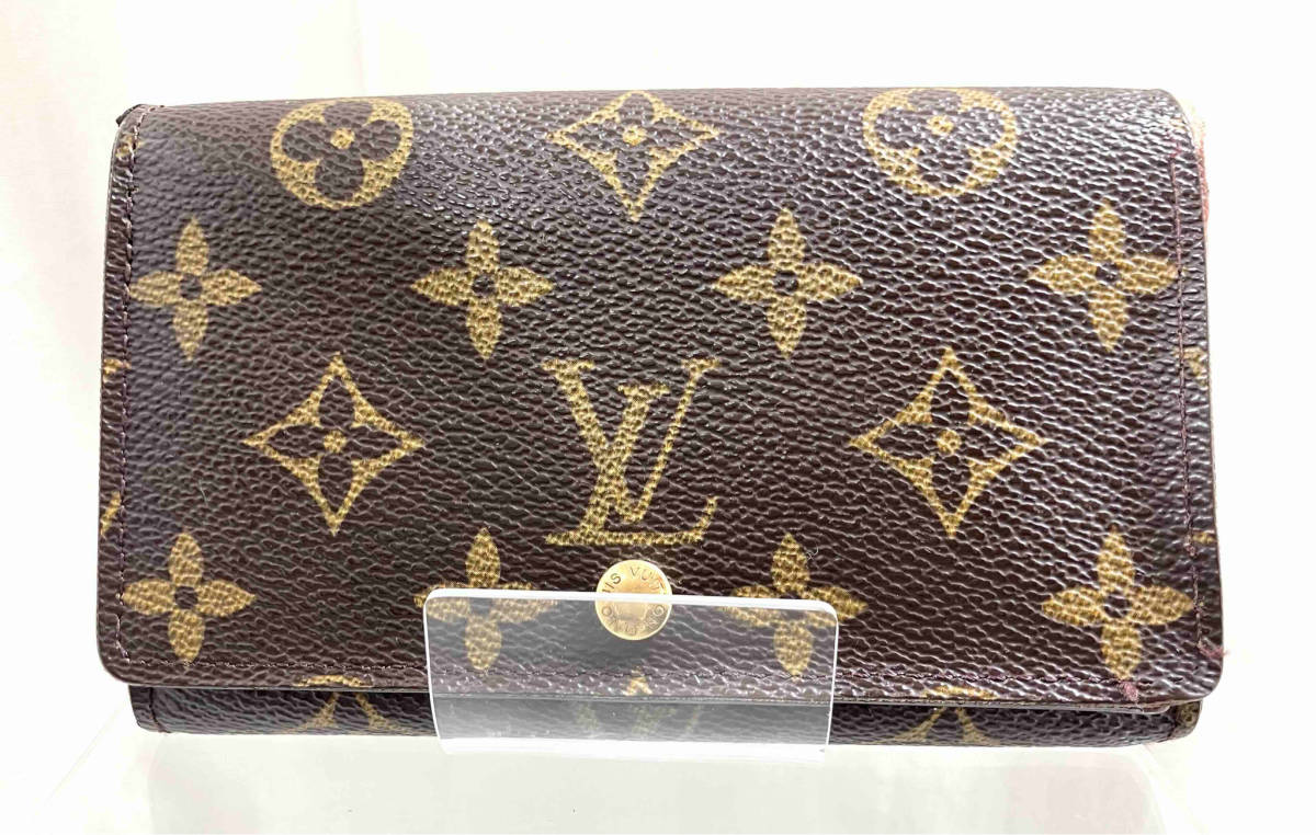 LOUIS VUITTON ルイ・ヴィトン/M61730 モノグラム　ポルトモネ・ビエトレゾール　二つ折財布