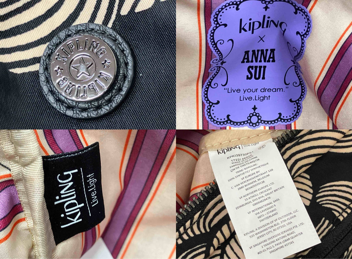 kipling ×ANNA SUI Kipling Anna Sui бабочка cut сумка на плечо 