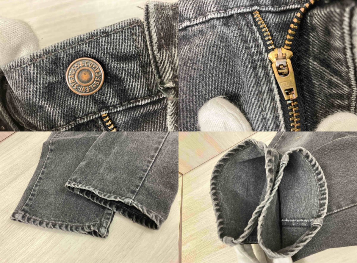 LEVI’S 505 ジーンズ W32L30 ブラック_画像7