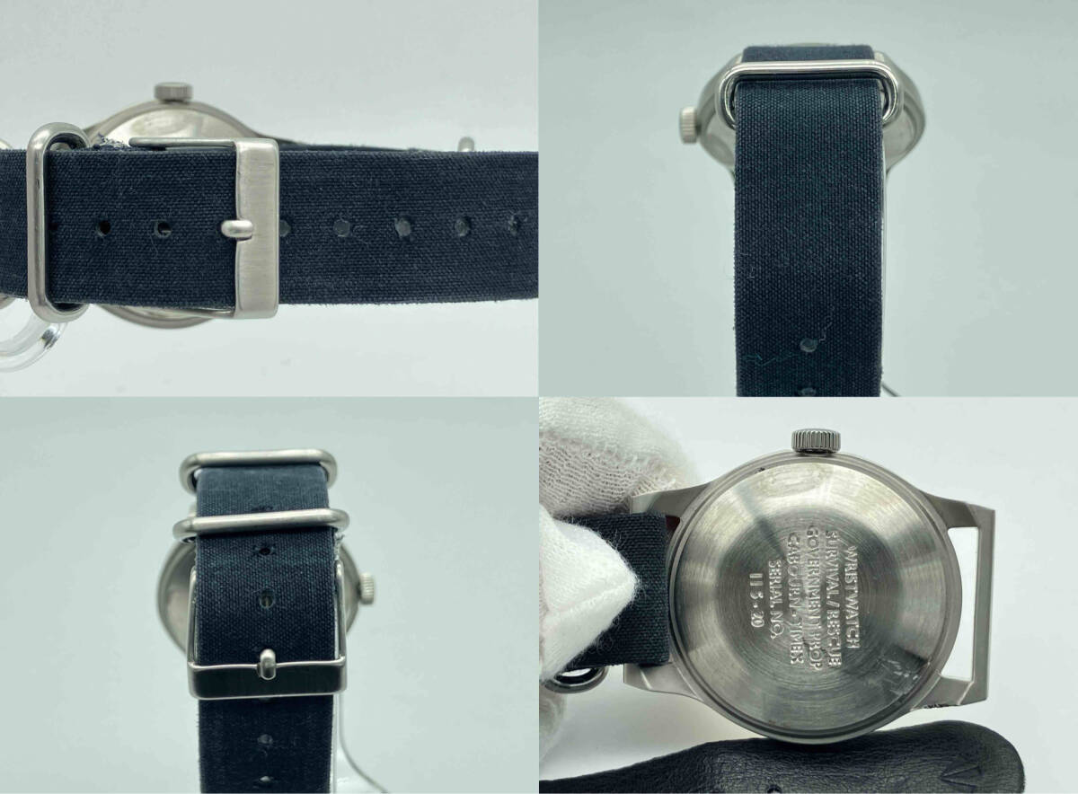 ナイジェル・ケーボン タイメックス Nigel Cabourn × TIMEX SURVIVAL WATCH STRAPSサバイバル ウォッチ ミリタリ 腕時計 クォーツ コラボの画像4