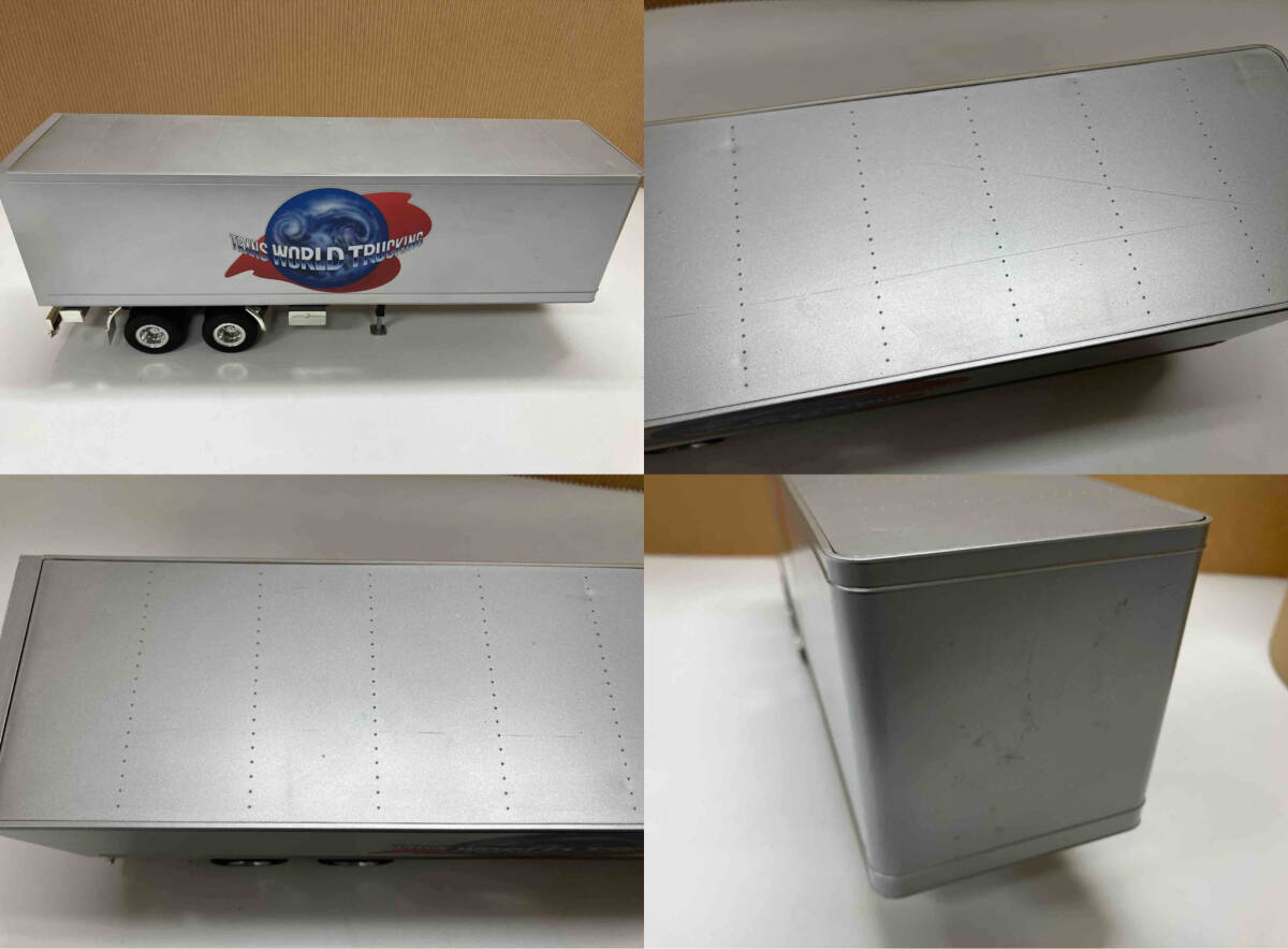 現状品 Revell 1/24 METAL PETERBILT 359 BOXTRAILER レベル ピータービルト ボックストレーラー 2個セットの画像6