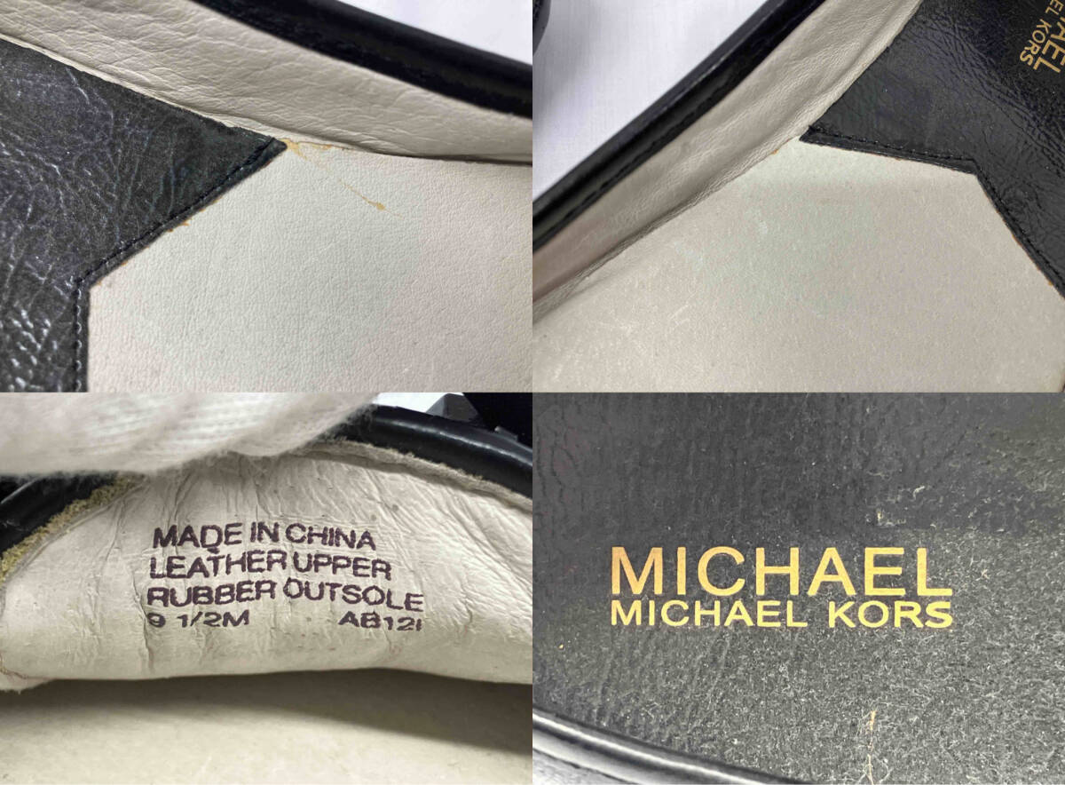 MICHAEL KORS マイケルコース パンプス ブラック サイズ:約26.5cm AB121の画像10