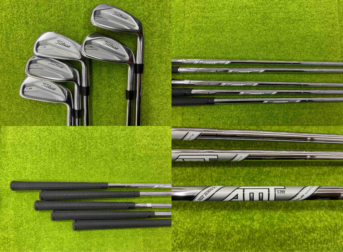 TITLEIST/タイトリスト CB60 アイアンセット シャフト AMT S200 フレックスS200 5本セットの画像2