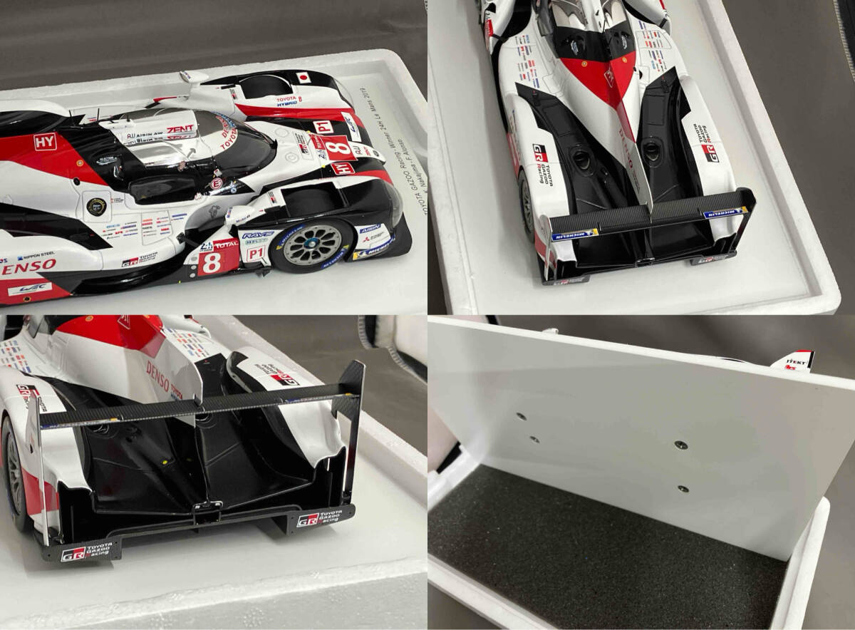 Spark model 1/18 TOYOTA TS050 HYBRID #8 TOYOTA GAZOO Racing Winner 24H Le Mans 2019 Ｓｐａｒｋ ｍｏｄｅｌの画像4