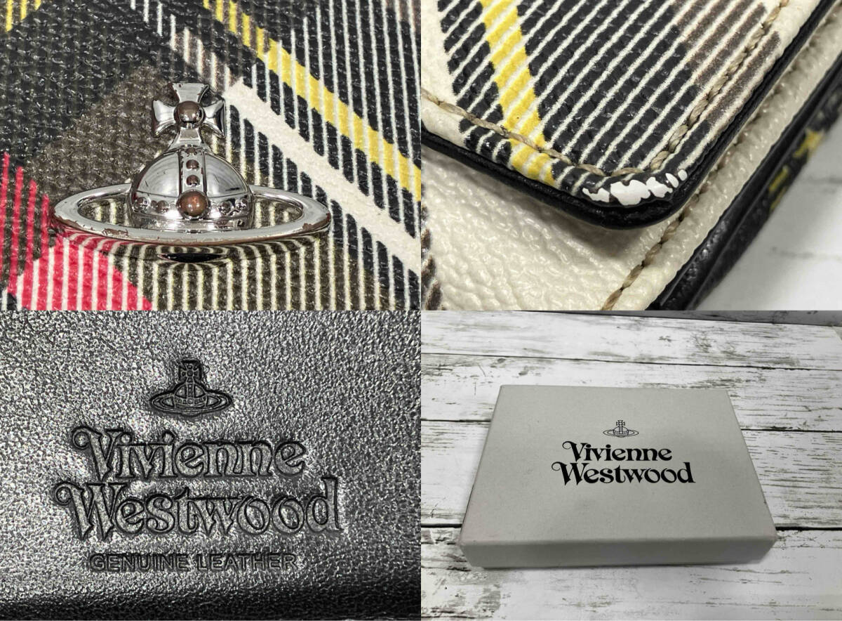 VIVIENNE WESTWOOD ヴィヴィアン ウエストウッド 二つ折り財布 レディース_画像6