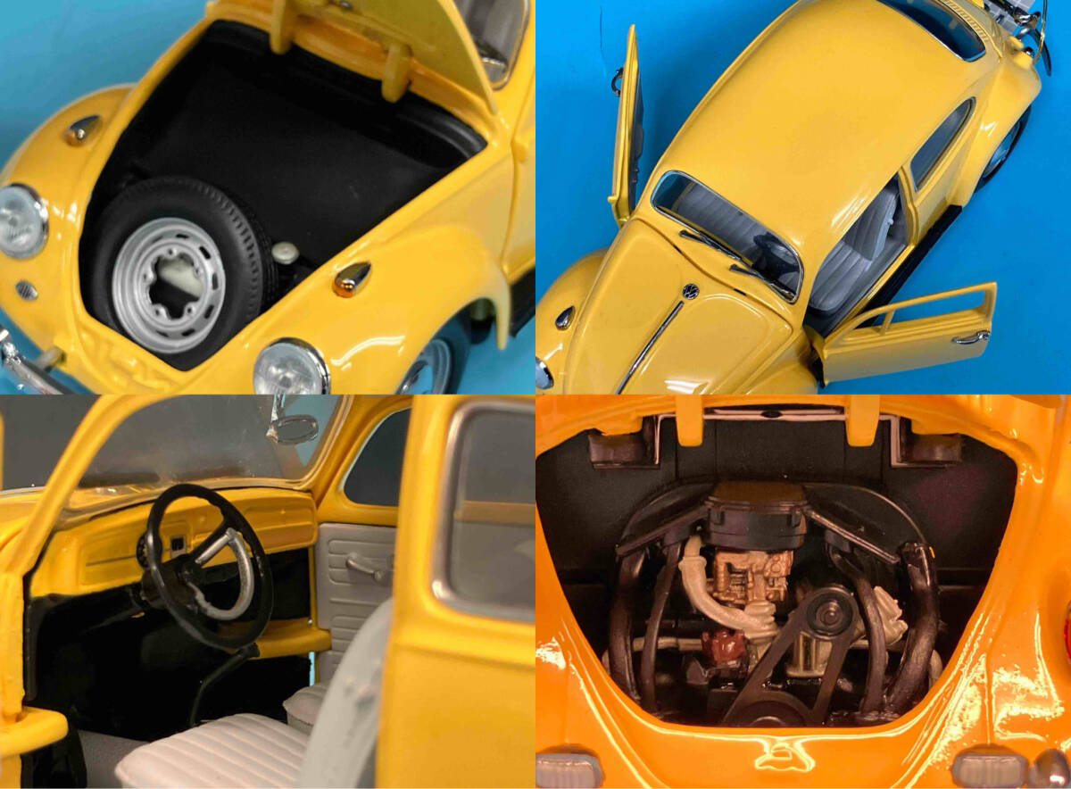  миникар FRANKLIN MINT 1/24 1967 VOLKSWAGEN BEETLE Volkswagen Beetle желтый 