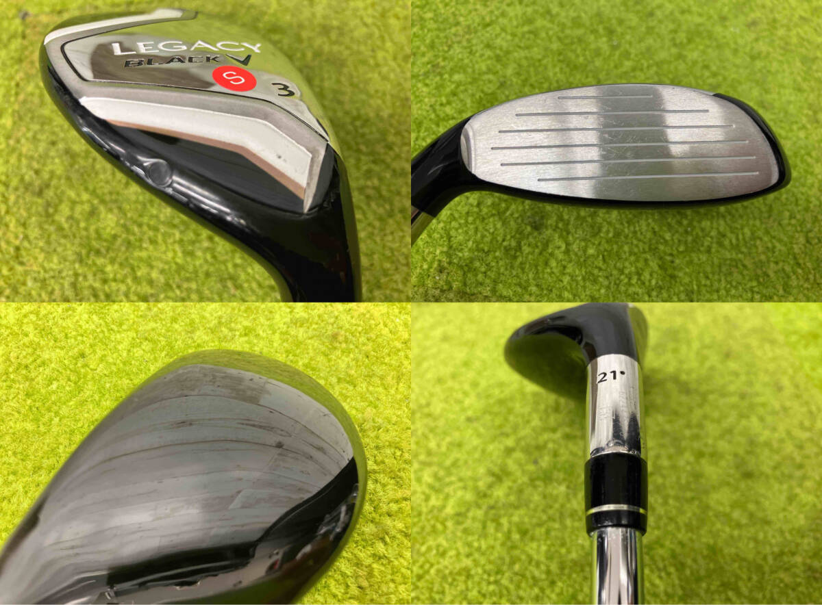 Callaway/LEGACY BLACK/GS 95/フレックスS200/ロフト角21/3番/ユーティリティ/ゴルフ_画像8