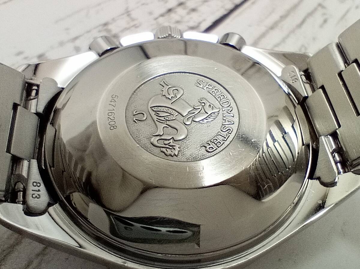 話題の人気 55000円 OMEGA 3針 クロノグラフ 54716208 3511.50 SpeedMaster デイト