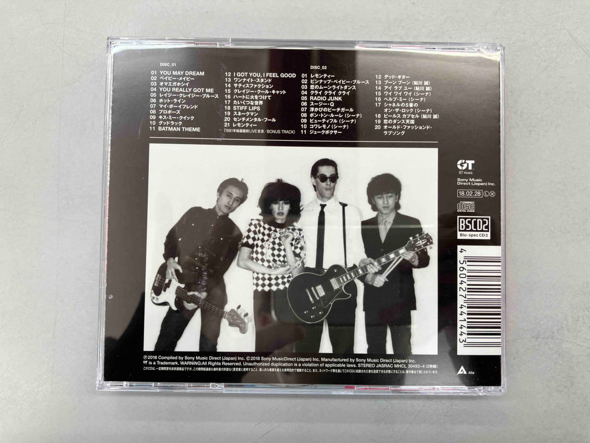 SHEENA & THE ROKKETS CD GOLDEN☆BEST シーナ&ロケッツ EARLY ROKKETS 40+1(2Blu-spec CD2)_画像2