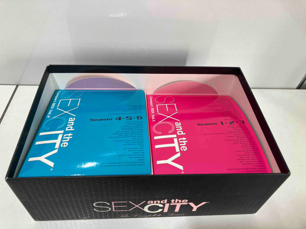 DVD セックス・アンド・ザ・シティ シューボックス:コンプリート・シリーズ(コンパクトボックスVol.1&Vol.2)(3000セット限定生産)_画像3
