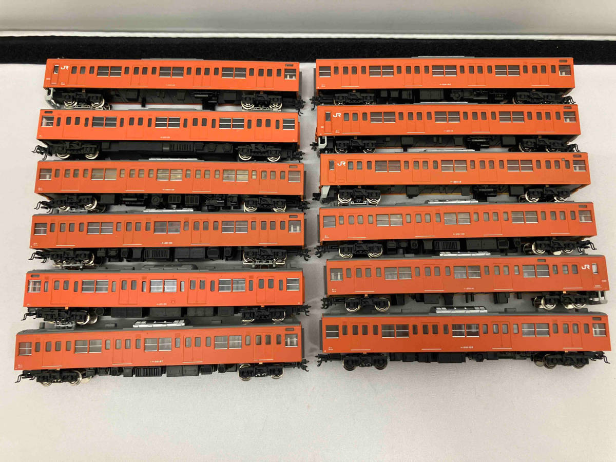 ジャンク 現状品 箱無し 鉄道模型 201系 中央線色 12両セット Nゲージ_画像1
