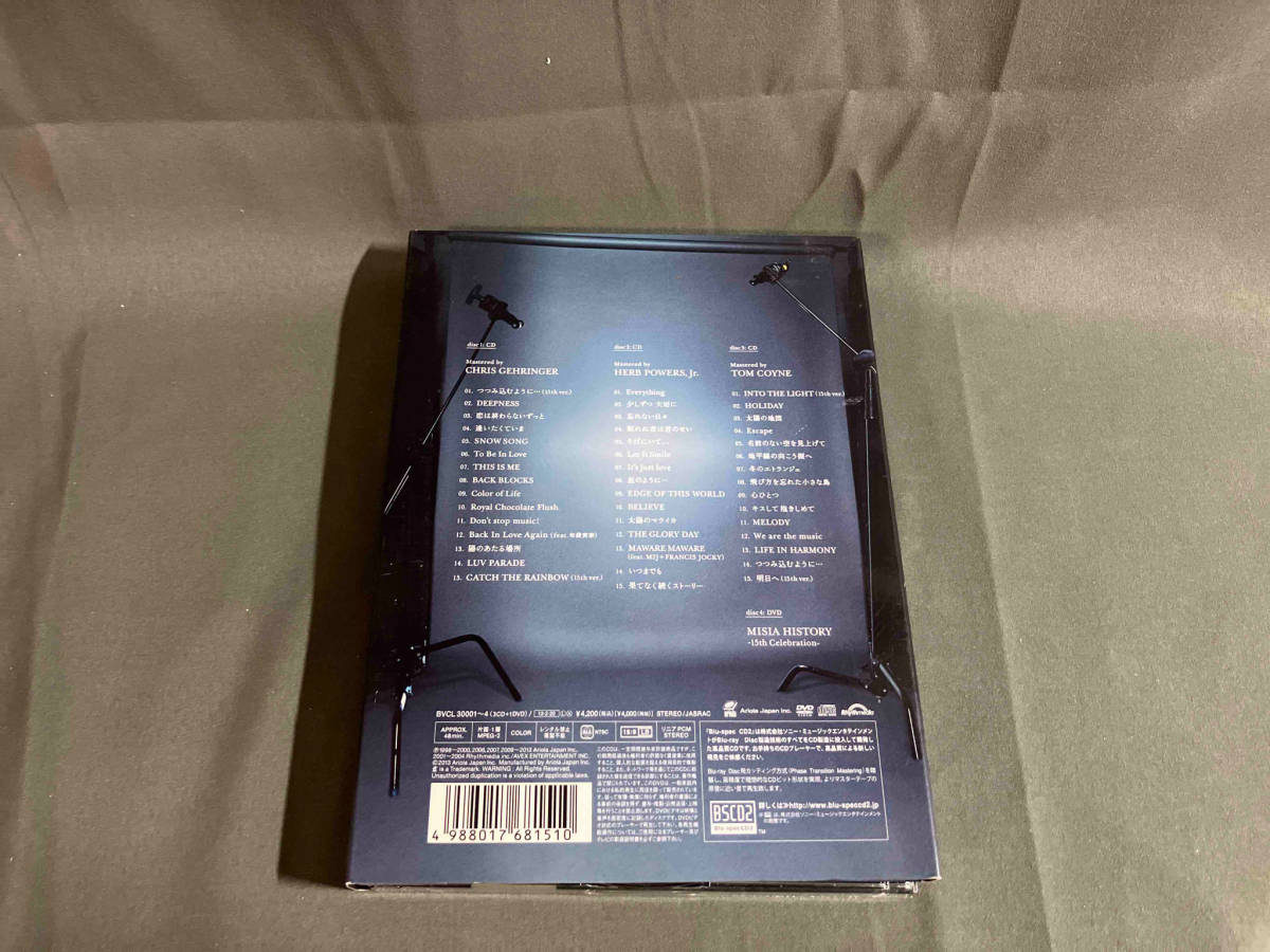 MISIA CD Super Best Records-15th Celebration-(初回生産限定盤)(3Blu-spec CD2)(DVD付)の画像2