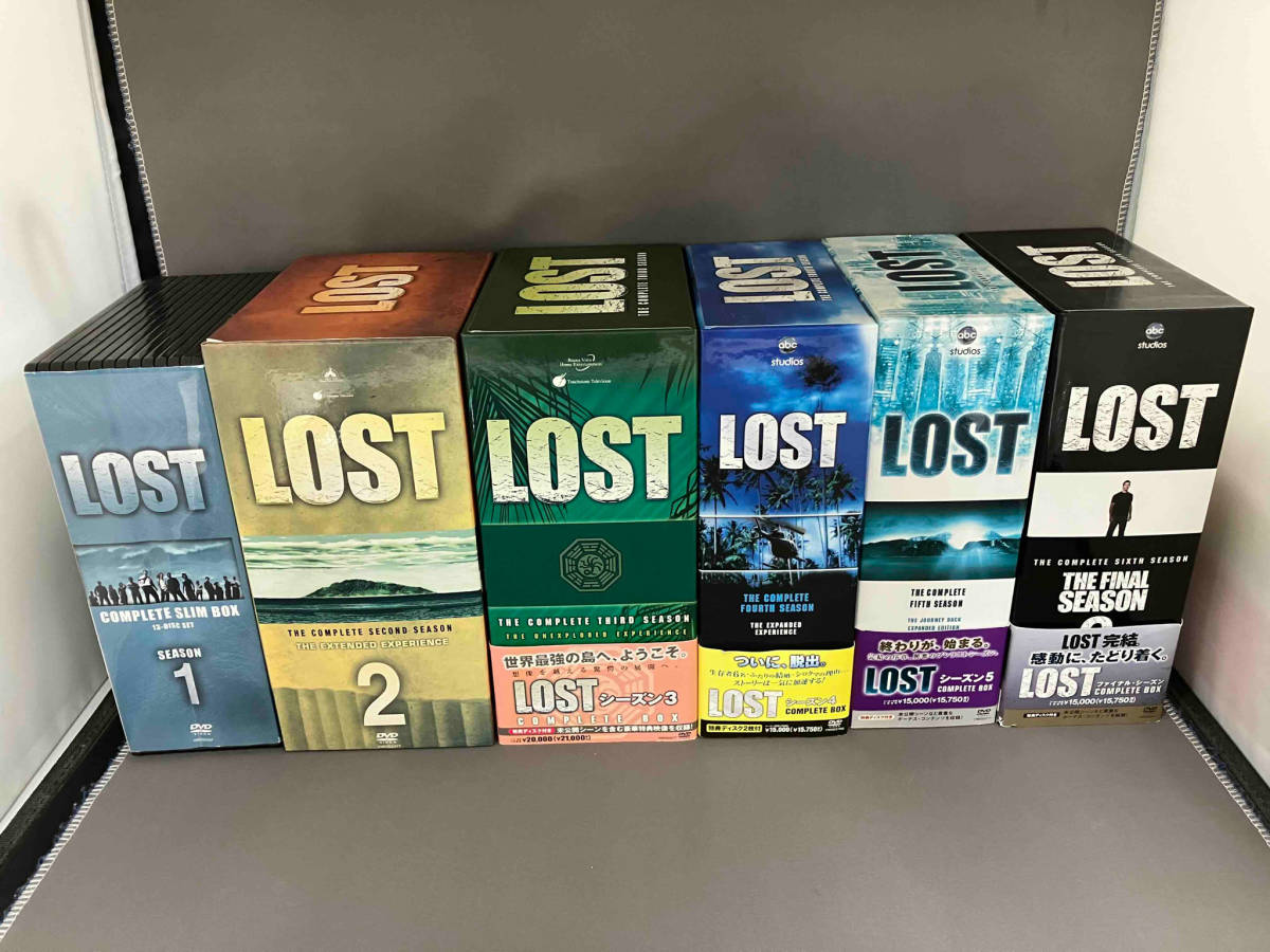 LOST シーズン1~6(ファイナル) DVD COMPLETE BOX [VWDS3767, VWDS3317, VWDS3477, VWDS3765, VWDS2111, VWDS2411]_画像1