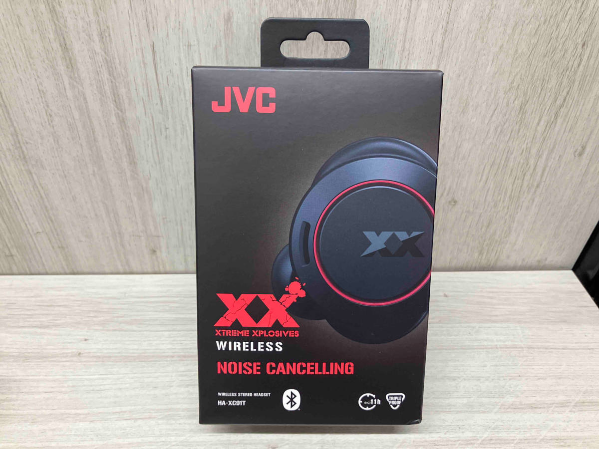 JVC XX HA-XC91T ノイズキャンセリング ワイヤレスイヤホン_画像1