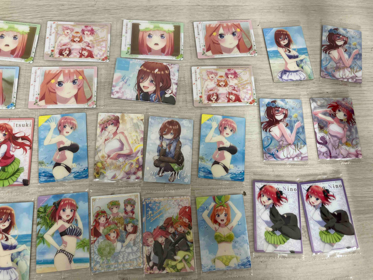 五等分の花嫁　カード　おまけ　まとめ売り　大量　五月　四葉　三玖　二乃　一花_画像7