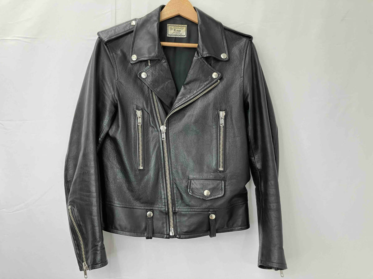 Rags McGREGOR ダブル ライダース レザージャケット Lサイズ Rags McGREGOR ダブル ライダース レザージャケット Lサイズ
