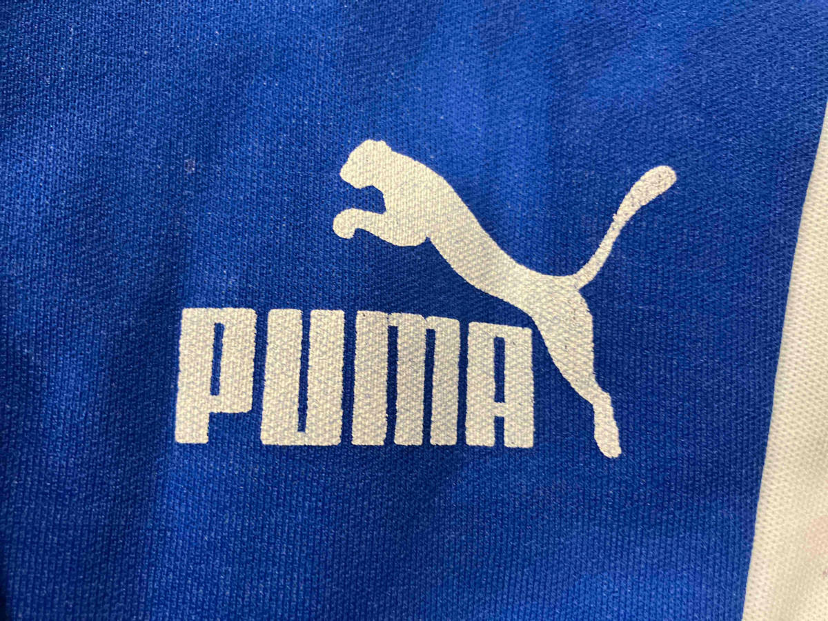 PUMA プーマ トラックジャケット ロゴ プリント ジャージ その他アウター ブルー ホワイト 54_画像7