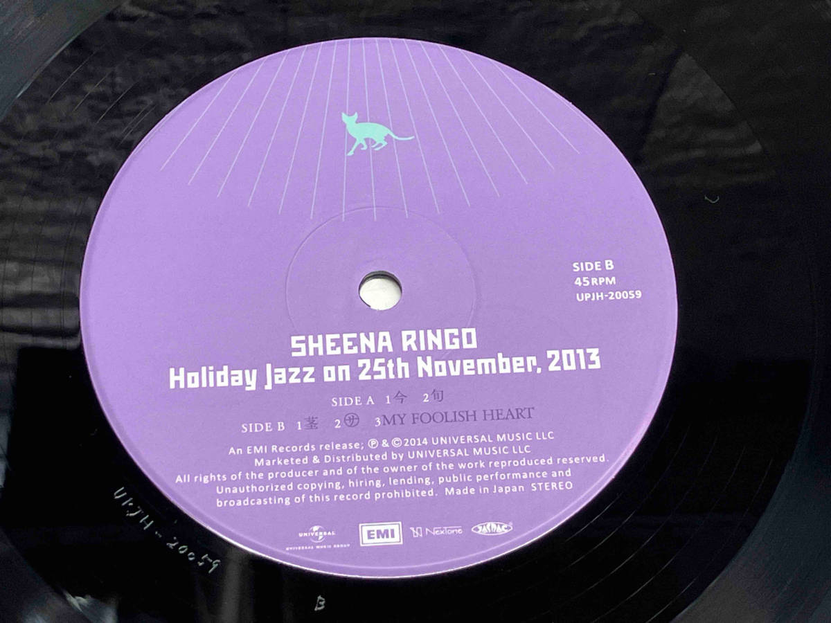 椎名林檎 【LP盤】Holiday Jazz on November, 2013(初回生産限定盤) UPJH20059 店舗受取可_画像8