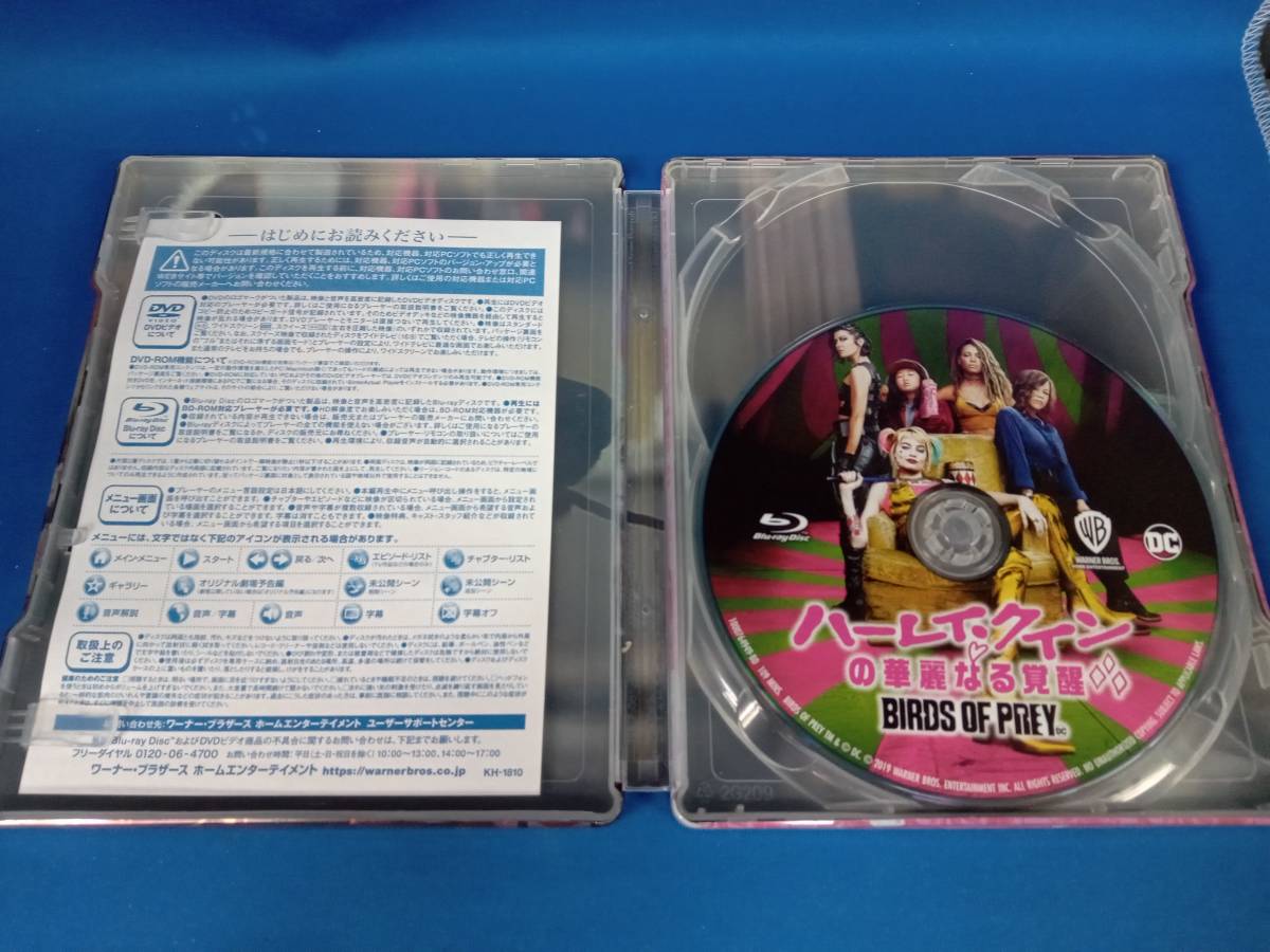 ジャンク ハーレイ・クインの華麗なる覚醒 BIRDS OF PREY スチールブック仕様(数量限定生産)(Blu-ray Discのみ)_画像3