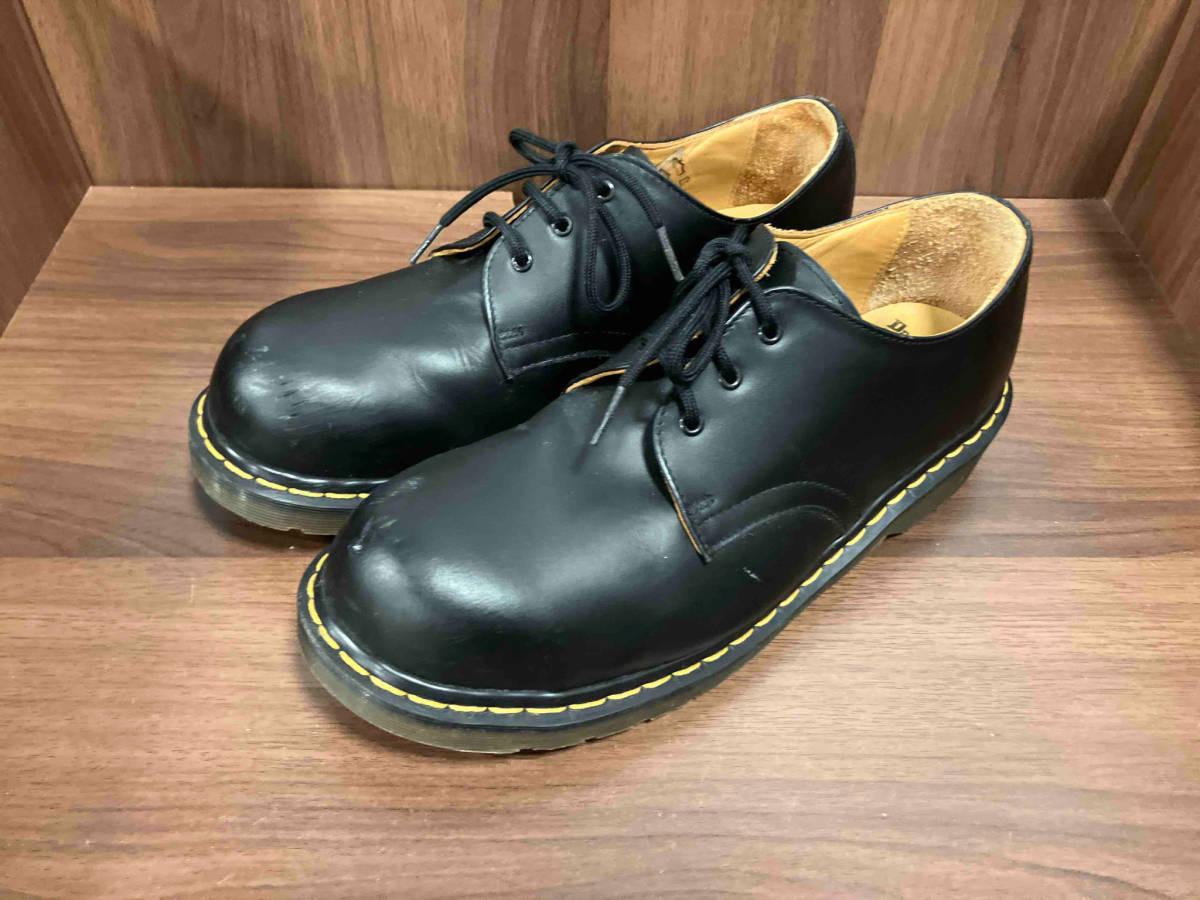 Dr.Martens ドクターマーチン ドレスシューズ レザー 3ホール 10111 UK8 26.5cm ブラック