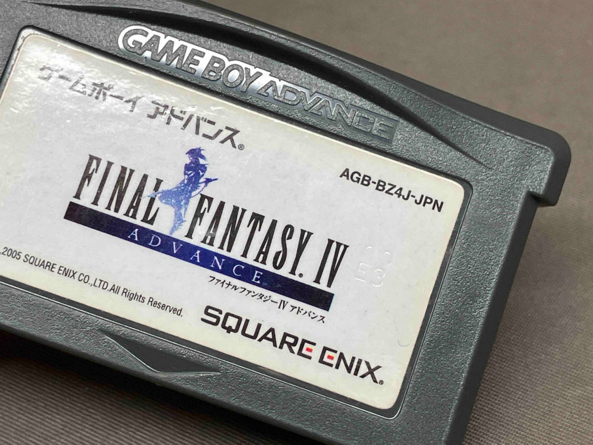 【ソフトのみ】GBA ファイナルファンタジーIV アドバンス_画像3