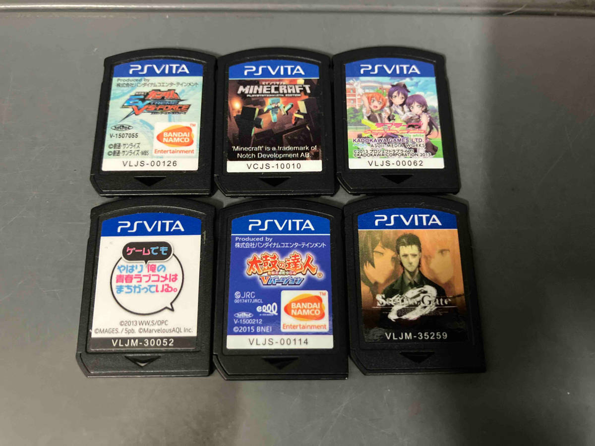 【ジャンク品】 PSVitaソフト まとめ売り 13本セット Fate アイマス FF ガンダム フォトカノ など_画像5