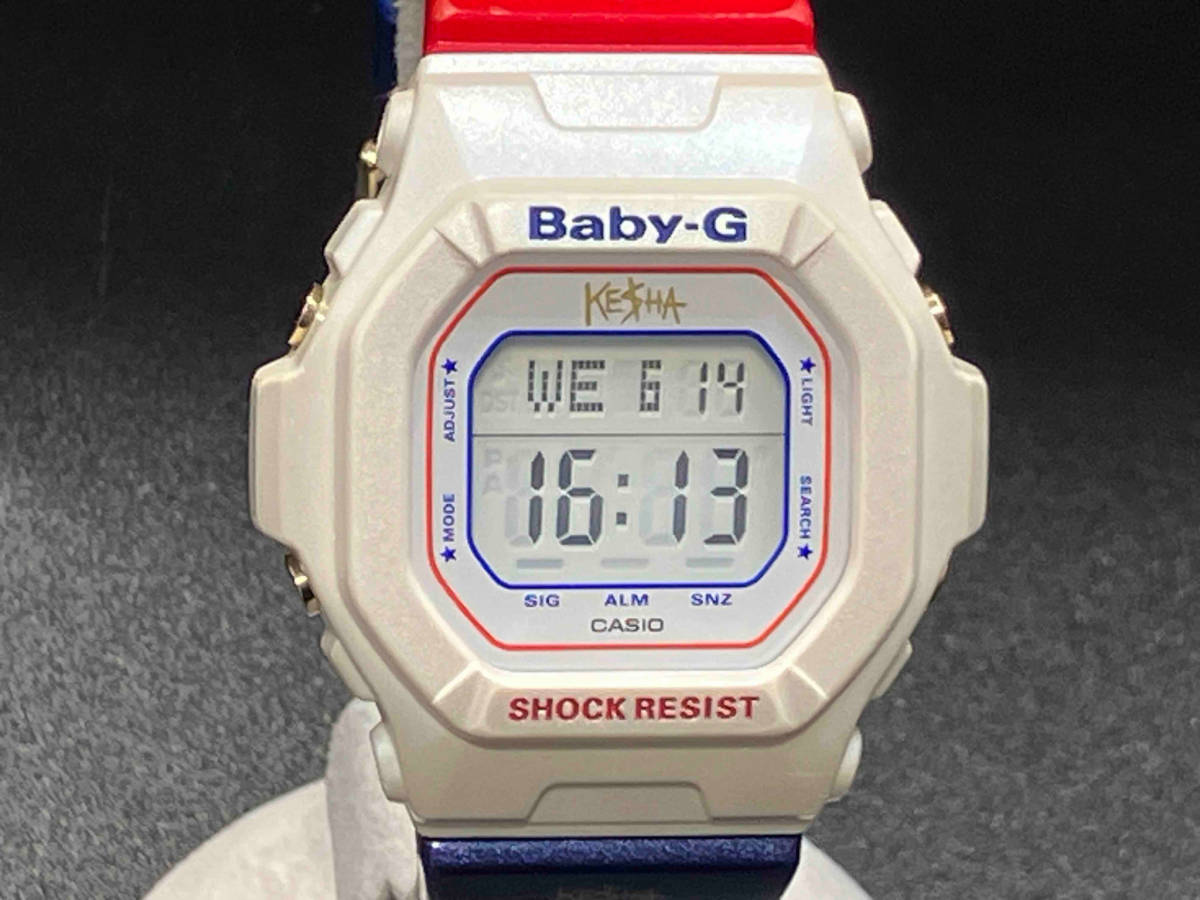 【即決】Baby-G KESHAコラボ 限定モデル BG-5600KS 海外モデル デジタル トリコロールカラー 腕時計 ウォッチ CASIO クオーツ_画像1