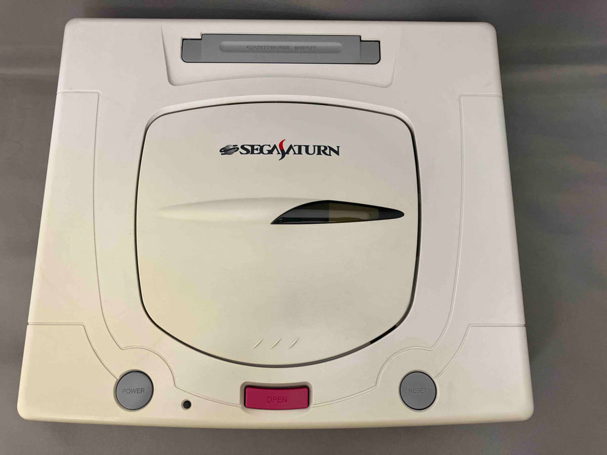 ジャンク 起動確認済み セガサターン 本体 SS SEGA SATURN 箱・説明書なし ケーブル付属_画像2