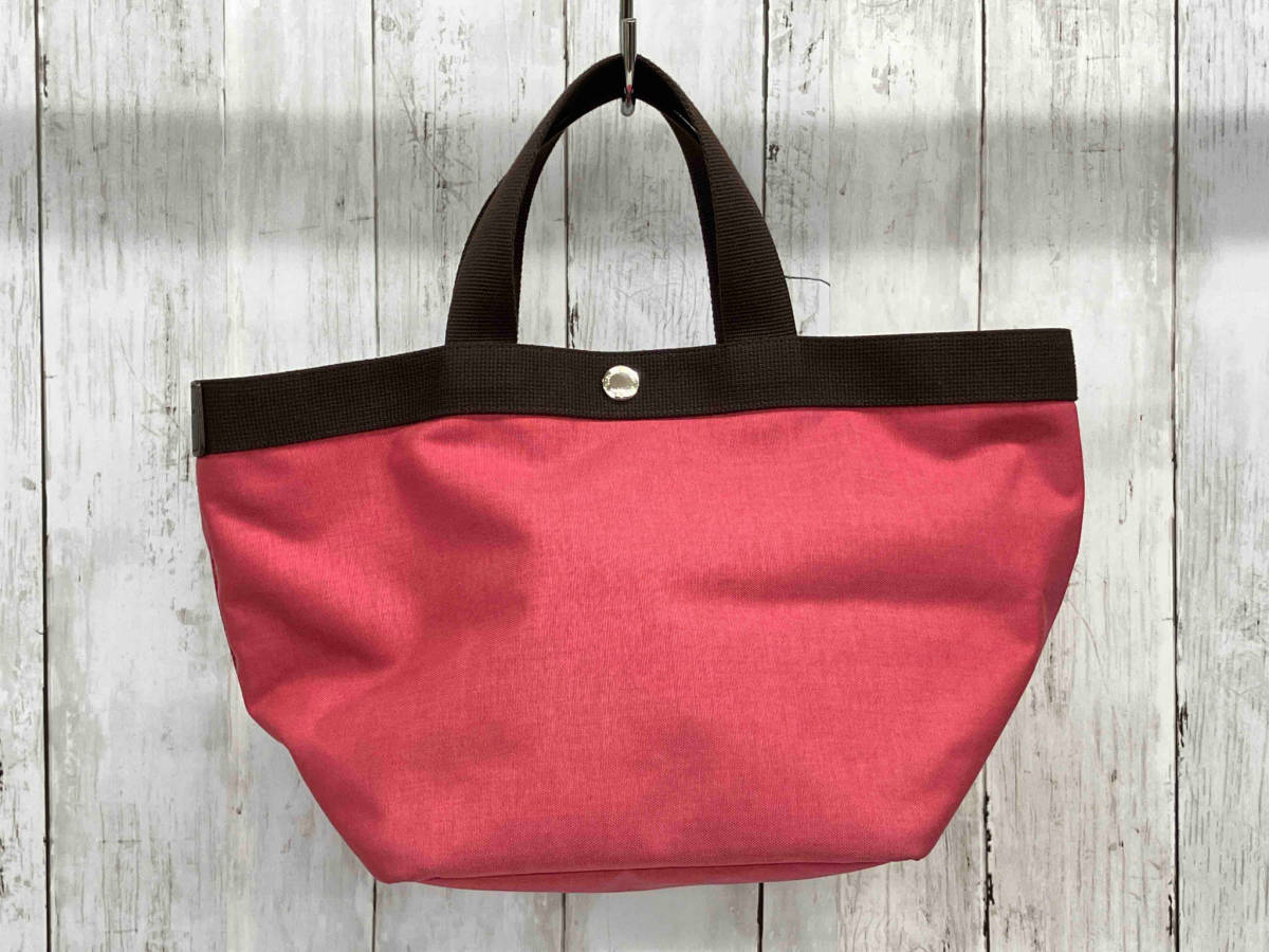 Herve\' Chapelier / boat shape tote bag / Herve Chapelier / handbag / Mini tote bag / pink 