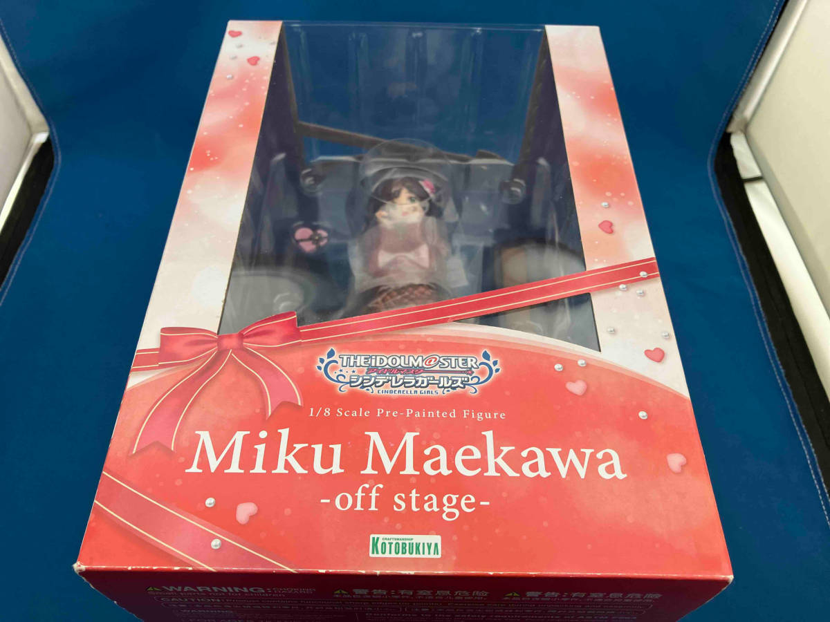 驚きの値段で 前川みく 未開封 コトブキヤ -off シンデレラガールズ アイドルマスター 1/8 stage- アイドルマスター
