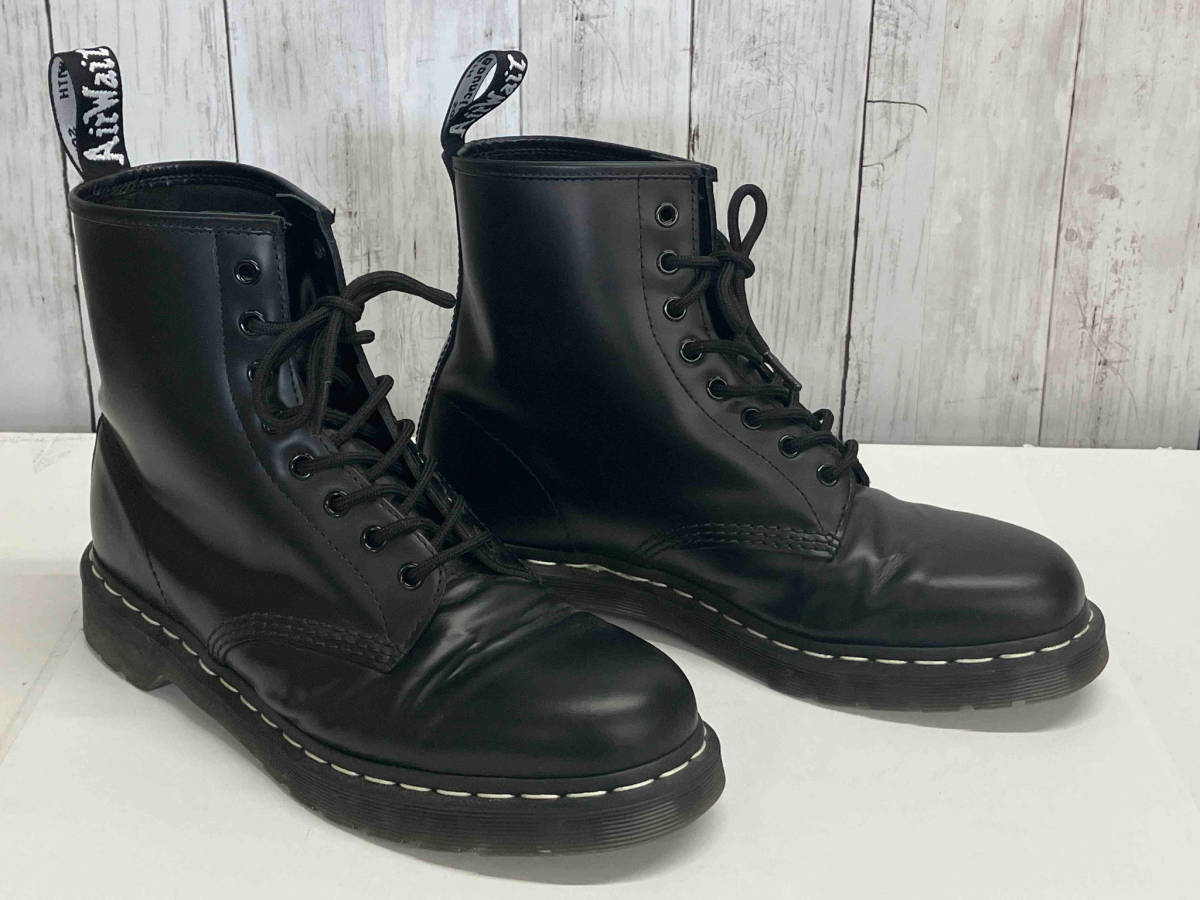 Dr.Martens /1460/8ホールブーツ/ドクターマーチン/レースアップブーツ/ブラック/ホワイトステッチ/UK10_画像6